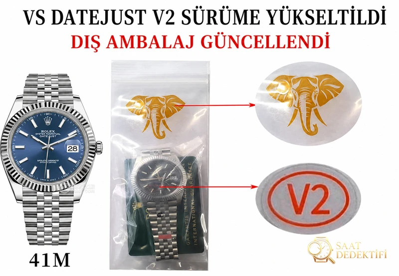 Rolex Datejust VS Factory İncelemesi - Ön Görünüm ve Kasa Tasarımı