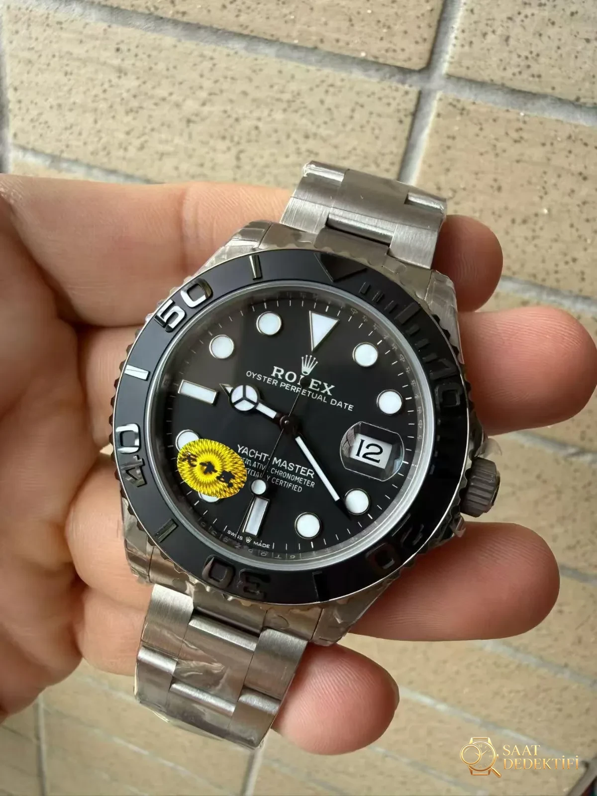 VS Factory YachtMaster Titanium 226627 Free Sprung - Arka Kapak ve Mekanizma Detayı
