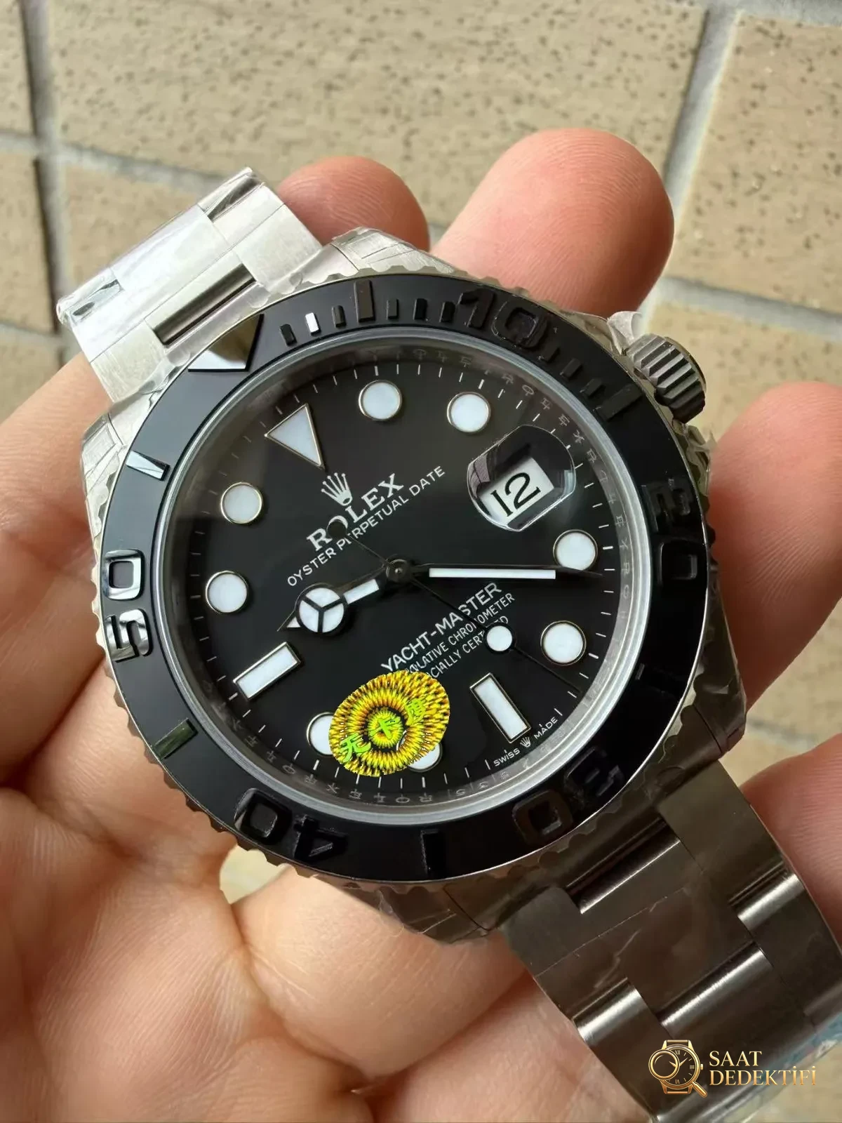 VS Factory YachtMaster Titanium 226627 Free Sprung - Bilezik, Toka ve Klips Mekanizması