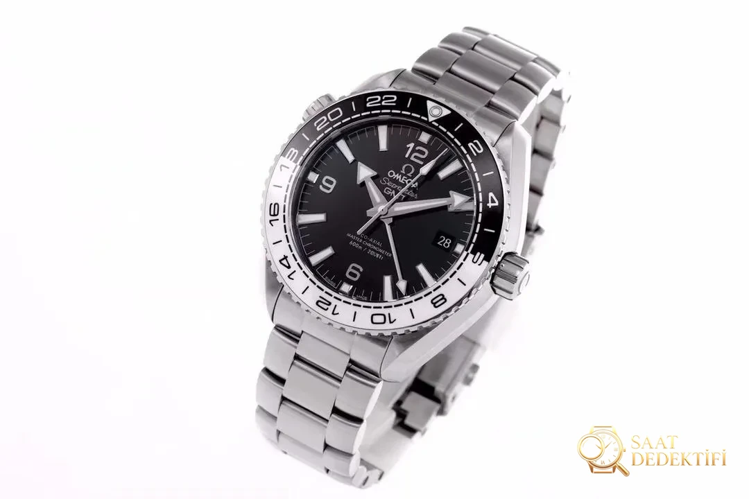 VS Factory yeni Omega Seamaster 600 GMT tai chi bezel siyah-beyaz bezel 43.5 mm 8906 mekanizma replika saat incelemesi - Bilezik, Toka ve Klips Mekanizması