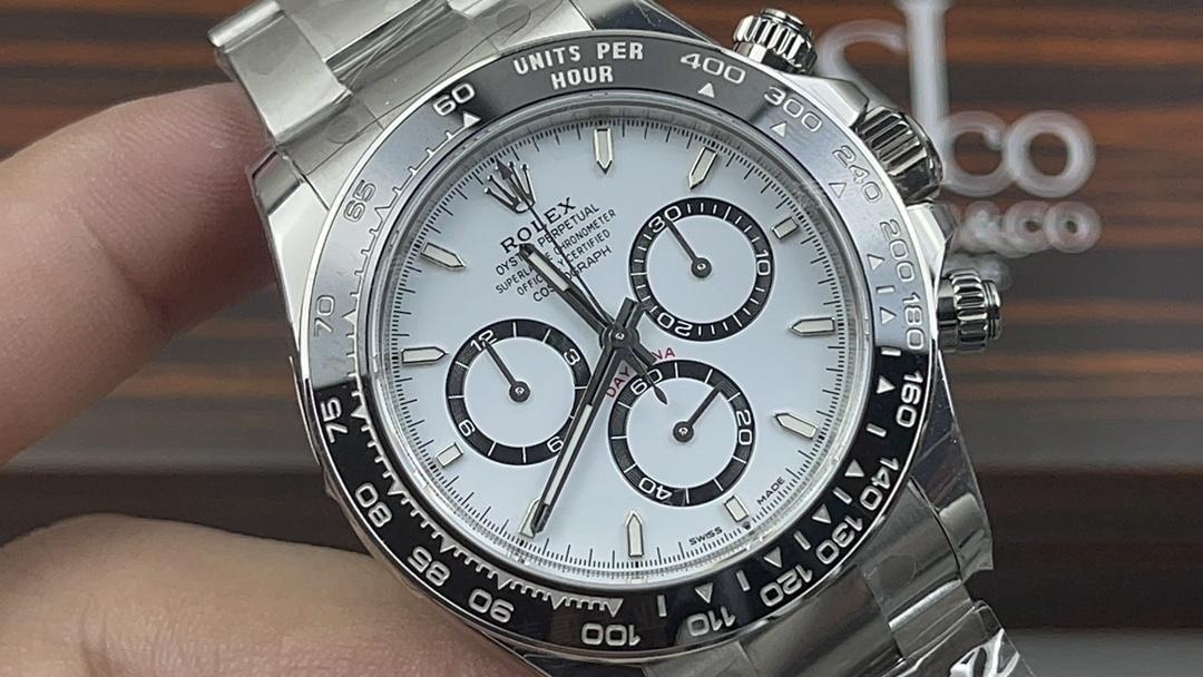 VS Factory yeni Rolex panda Daytona Dandong 4802 mekanizması uygun fiyatlı versiyon 7750 mekanizmasına karşı nasıl? — 3. fotoğraf