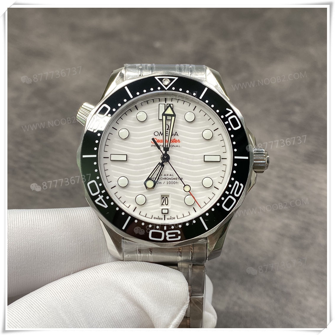VS Factory yeni Seamaster 300m panda renkli beyaz dalgalı seramik kadranlı saati nereden almak daha güvenilir? — 2. fotoğraf