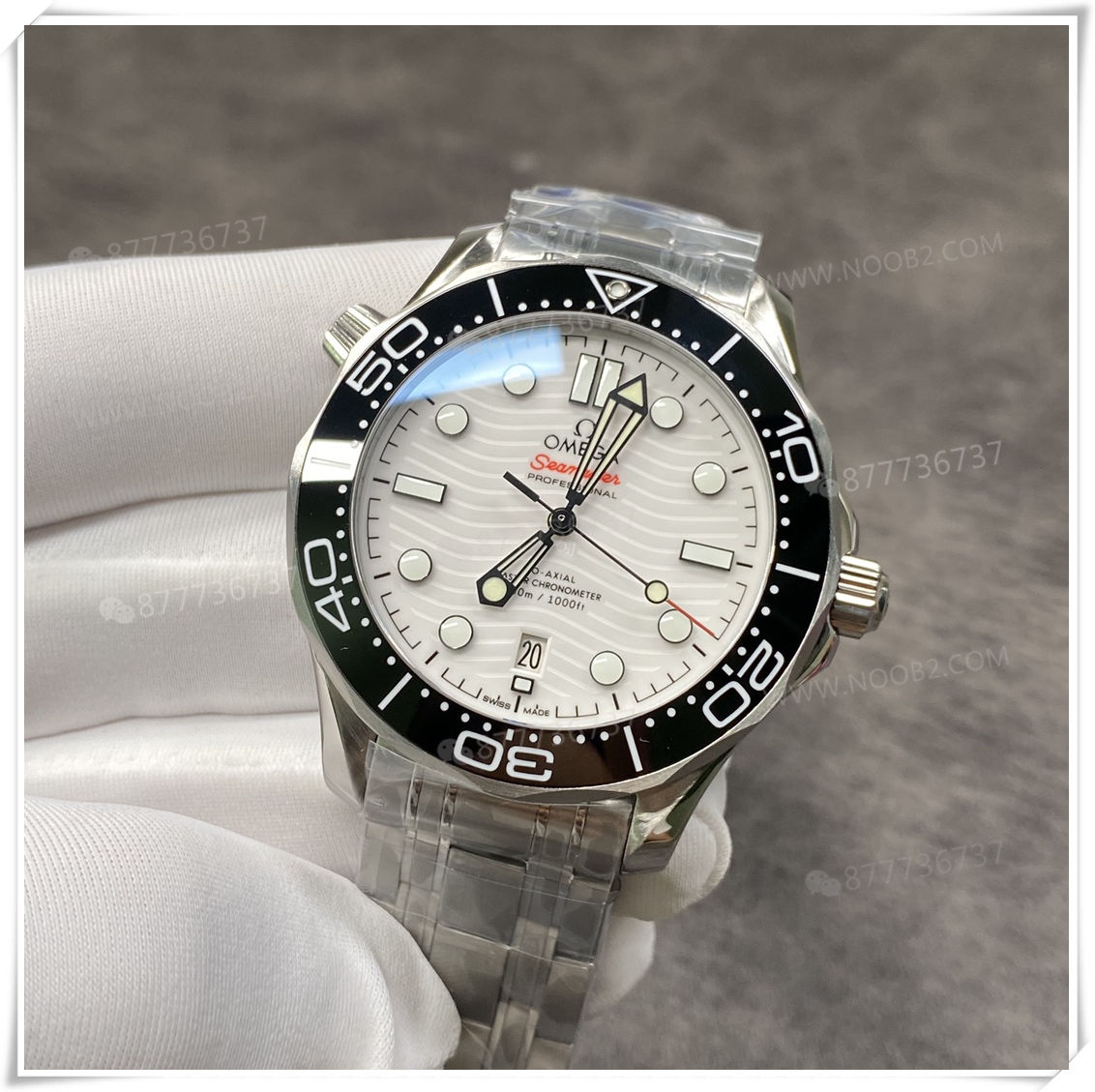 VS Factory yeni Seamaster 300m panda renkli beyaz dalgalı seramik kadranlı saati nereden almak daha güvenilir? — 4. fotoğraf