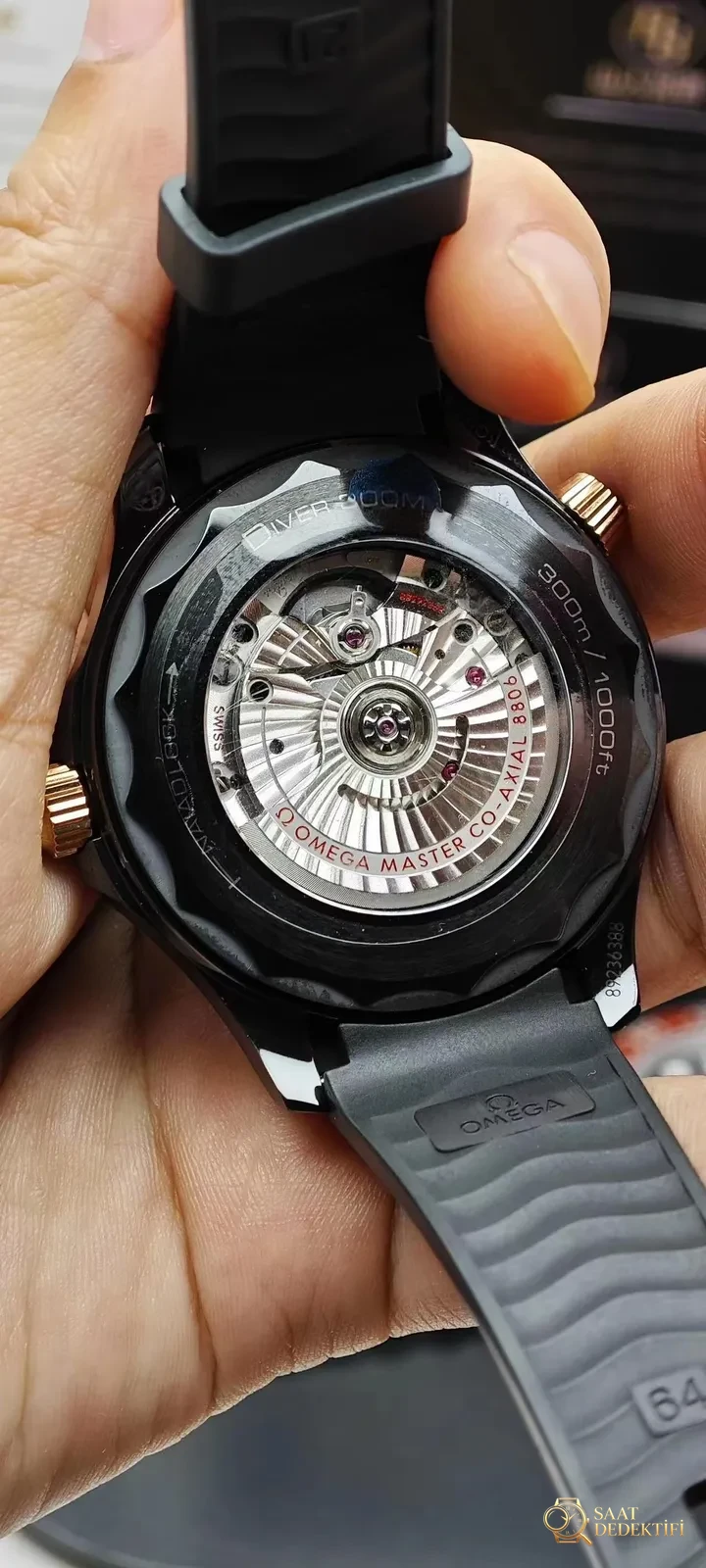 Omega Seamaster 300 Seramik Kasa Arkası