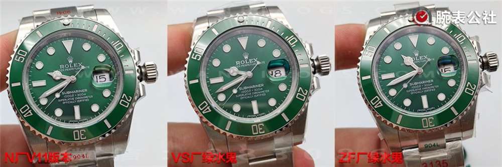 VS Factory yeşil su hayaleti gerçek çekim karşılaştırması ZF Factory ve N Factory V11 versiyon yeşil su hayaleti — 6. fotoğraf