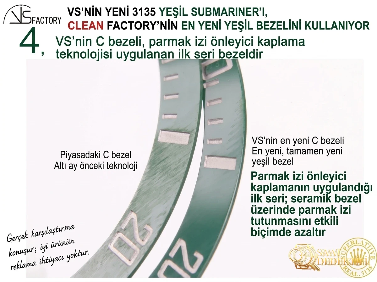 VS Factory Yeşil Su Hayaletinin gizli püf noktaları, bunları muhtemelen bilmiyorsunuz! - Arka Kapak ve Mekanizma Detayı