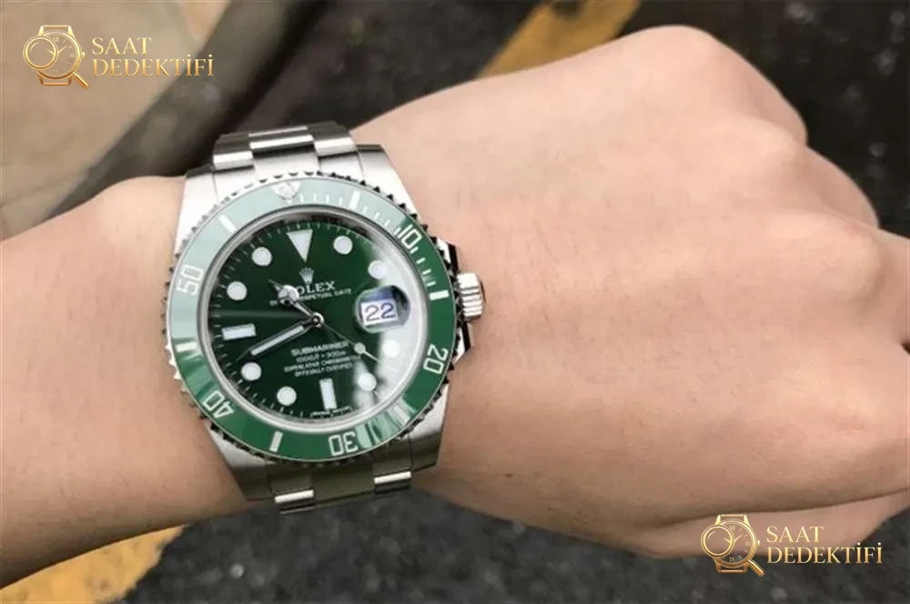 VS Factory Yeşil Submariner «3135 mekanizmalı» çekirdek teknoloji versiyonuyla geliyor - Klips Kilidi ve Lazer Damgalar