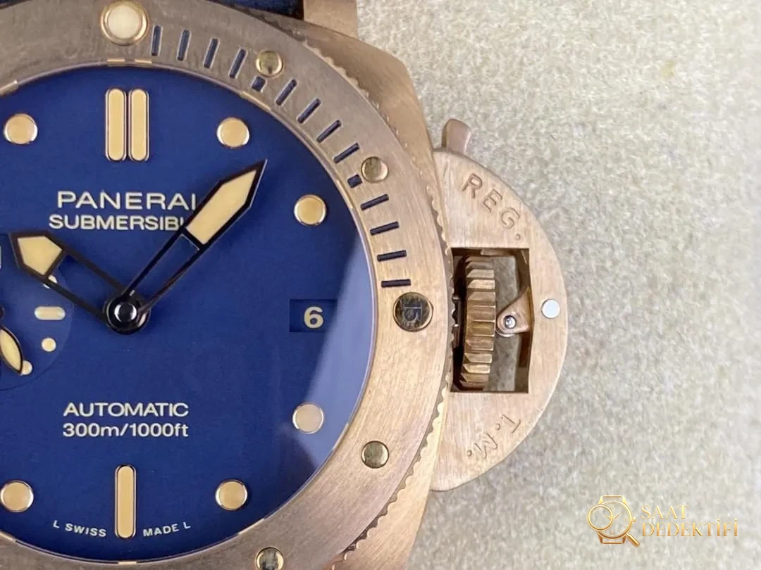 VS Factory(SBF Factory) Panerai 1074 küçük bileklere özel bronz saat 42 mm alınır mı? - Makro Kadran ve İndeks İşçiliği