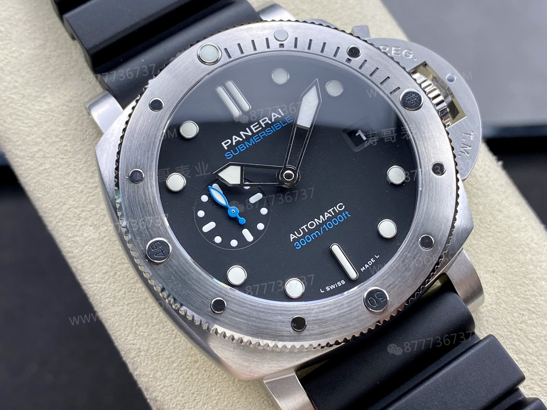 VS Factory(SBF)Panerai Submersible 1229 P900 mekanizmalı: gerçeğe benzerliği nasıl? — 2. fotoğraf