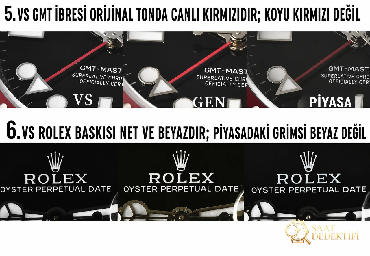 VS GMT cola bezel görücüye çıkıyor! Dandong 3285 mekanizmasını taşıyan bu model, her detayı üstün işçilikle işlenerek piyasadaki tüm versiyonları açık ara geride bırakıyor; replika saatlerin zirvesi unvanını sonuna kadar hak ediyor! - Tepe Koruması ve Ayar Fonksiyonu