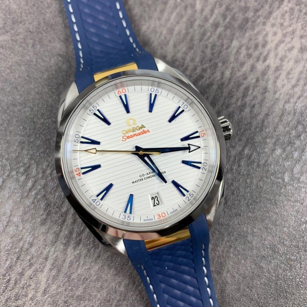 VS Omega Seamaster 150 Ryder Cup yeni Golden Needle Captain 8900 mekanizma 41 mm replika saat almaya değer mi? Nasıl satın alınır? — 4. fotoğraf