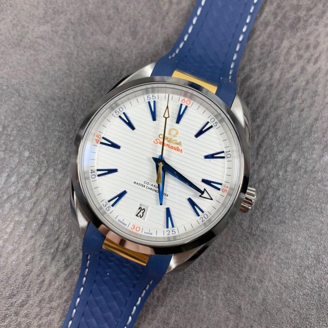 VS Omega Seamaster 150 Ryder Cup yeni Golden Needle Captain 8900 mekanizma 41 mm replika saat almaya değer mi? Nasıl satın alınır? — 5. fotoğraf