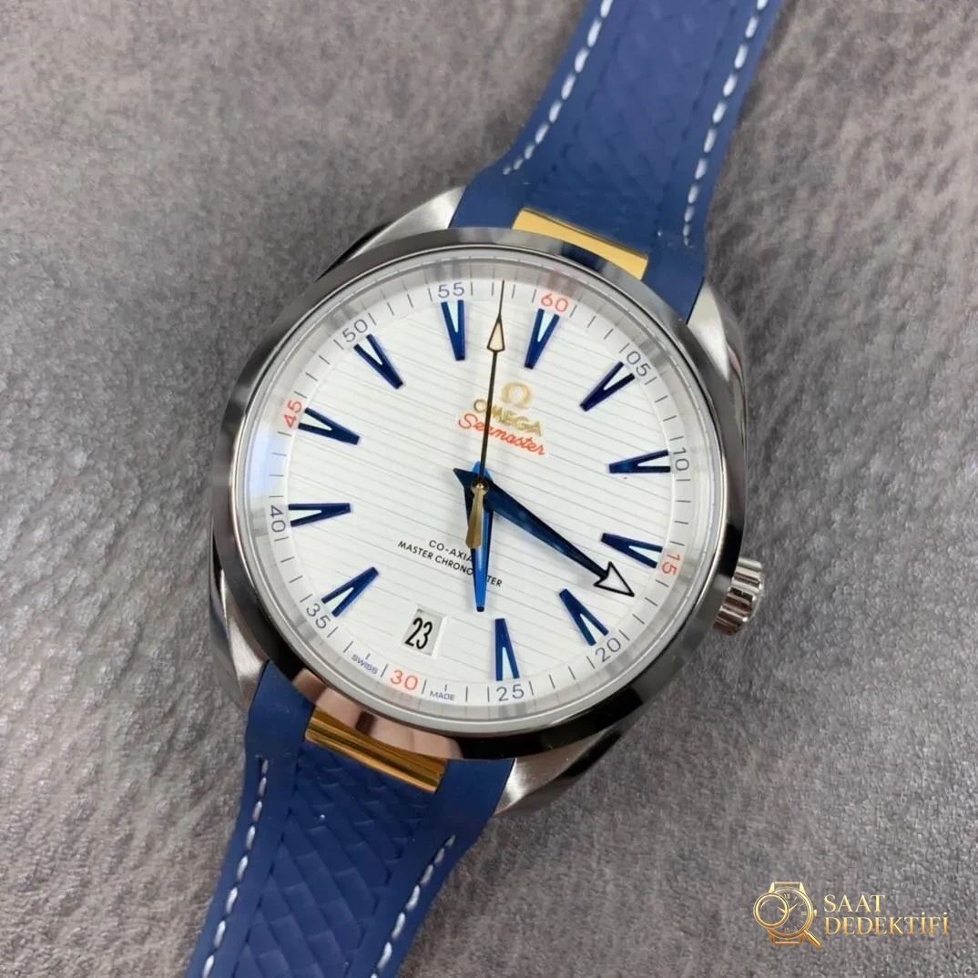 VS Omega Seamaster 150 Ryder Cup yeni Golden Needle Captain 8900 mekanizma 41 mm replika saat almaya değer mi? Nasıl satın alınır? - Bilezik, Toka ve Klips Mekanizması