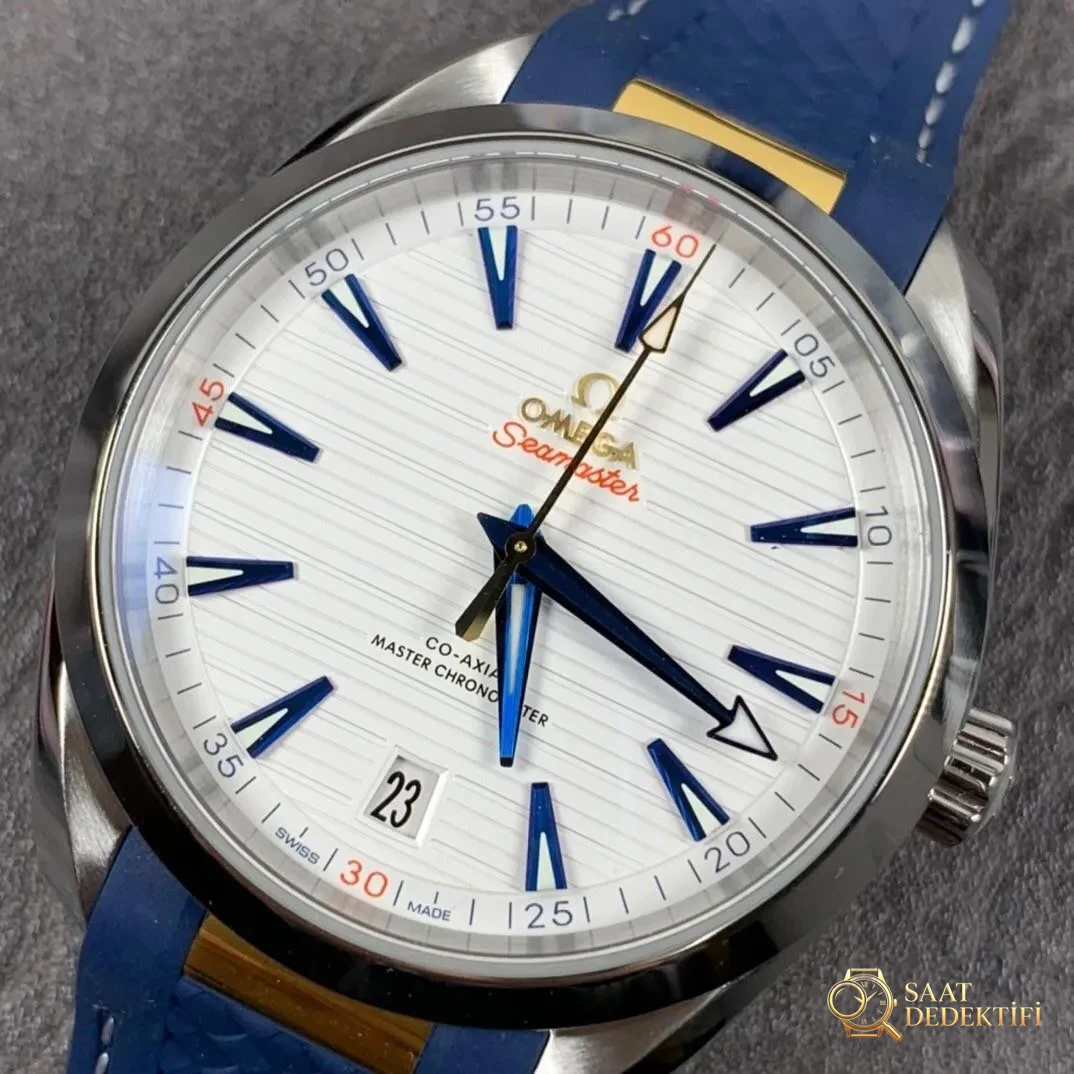 VS Omega Seamaster 150 Ryder Cup yeni Golden Needle Captain 8900 mekanizma 41 mm replika saat almaya değer mi? Nasıl satın alınır? - Makro Kadran ve İndeks İşçiliği