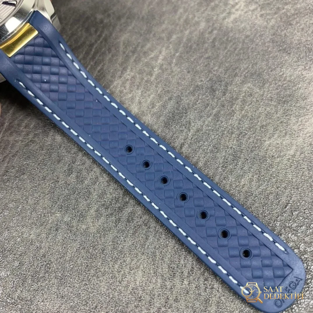 VS Omega Seamaster 150 Ryder Cup yeni Golden Needle Captain 8900 mekanizma 41 mm replika saat almaya değer mi? Nasıl satın alınır? - Mekanizma Zemberek ve Balans Detayı