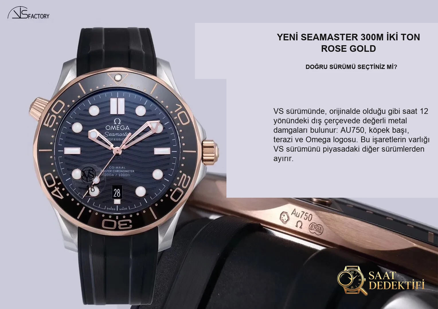 Omega Seamaster Diver 300M VS Factory İncelemesi - Ön Görünüm ve Kasa Tasarımı