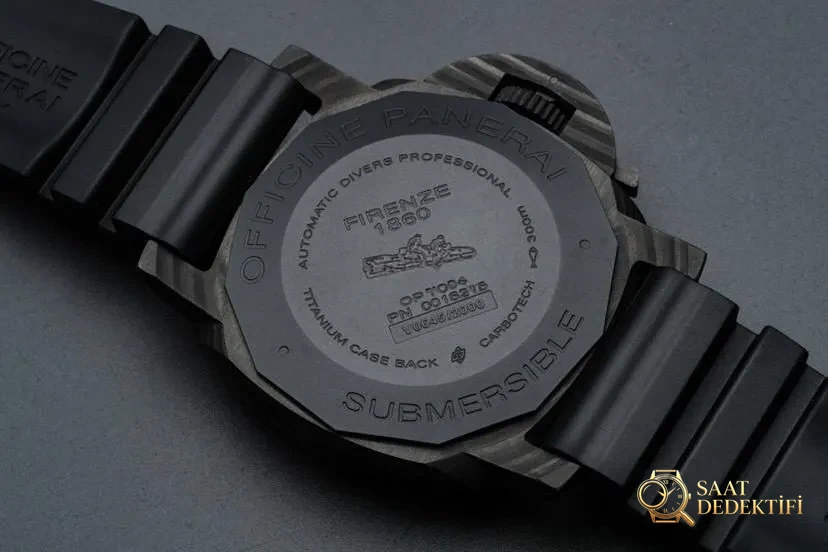 VS Panerai Submersible serisi PAM01616 karbon fiber replika saat incelemesi - Bilekte Duruş ve Kasa Orantısı