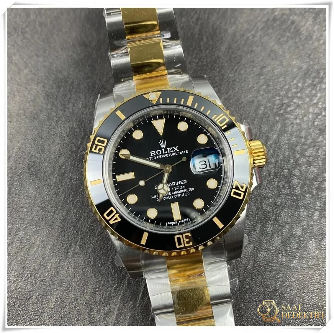 VS Rolex Submariner Two-Tone Altın Kaplama Farkları