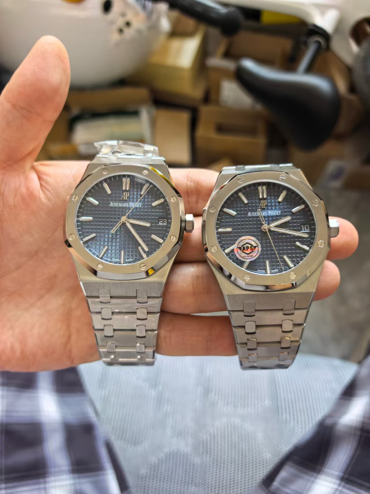 VS ve APS Arasında Mavi AP 15500 Fotoğraf Karşılaştırması — 9. fotoğraf