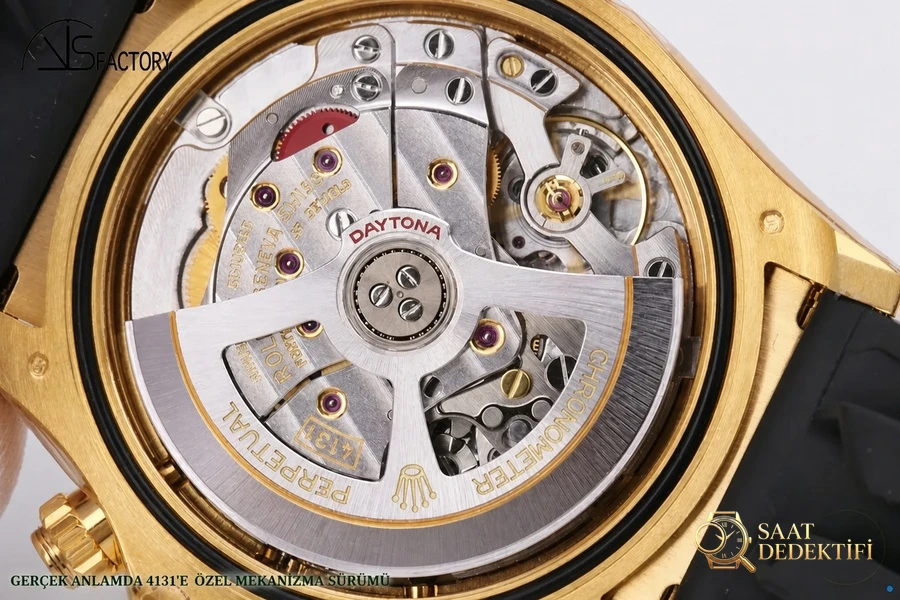 VS4131 Altın Daytona - VS Factory Rolex Daytona Serisi Replika Saat - Bilekte Duruş ve Kasa Orantısı