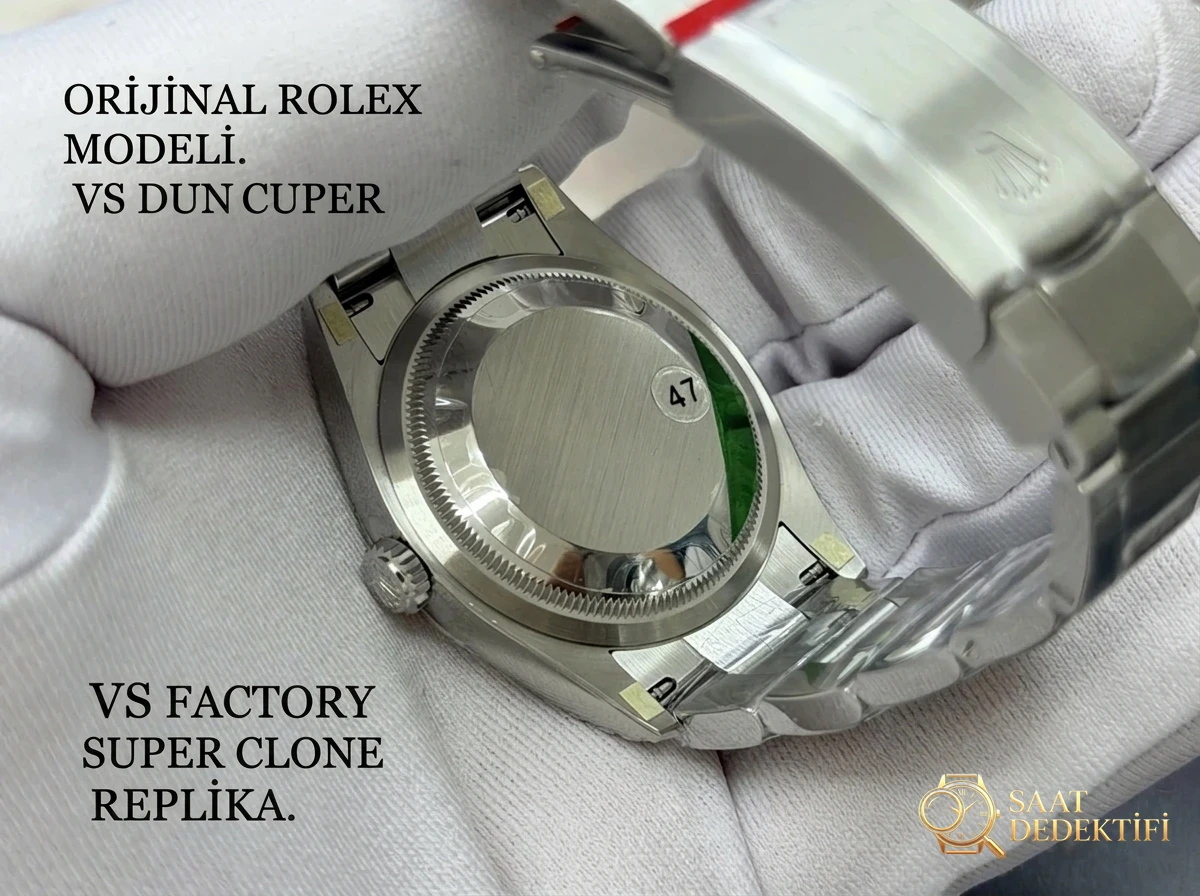 Обзор циферблата VSF Oyster Perpetual 36 Jubilee: Ref. 126000 Анализ фотографий – браслет, застежка и механизм зажима