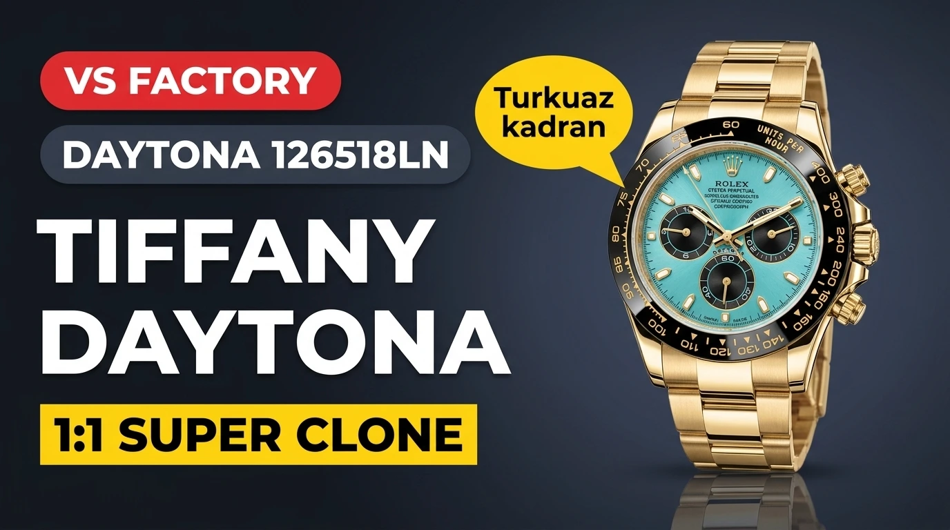 Die ultimative Ikone des Sommers VSF Rolex Daytona 126518LN Türkis „Tiffany Blue“ V3 Weighted Edition Ausführlicher Testbericht