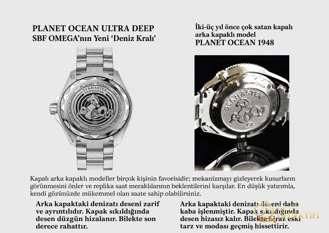 VS/SBF Factory Omega yeni Deniz Kralı Planet Ocean ULTRA DEEP kalitesi nasıl? - Yan Profil ve Kordon Bağlantısı