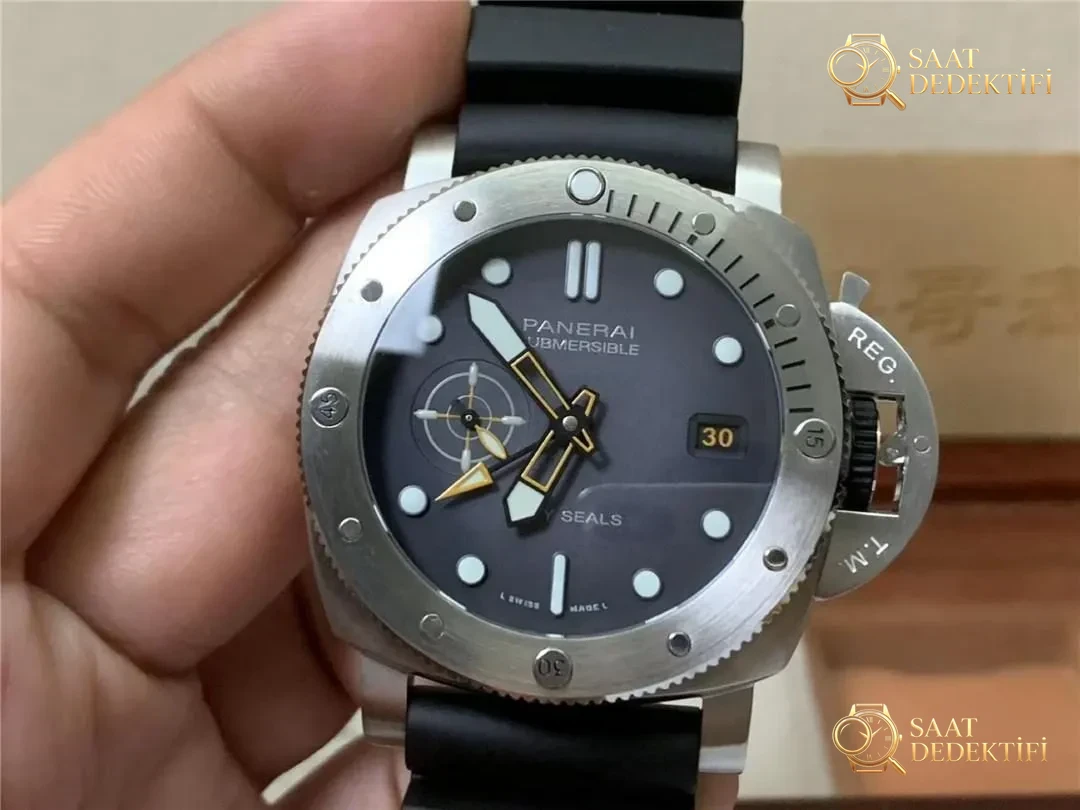 VS/SBF Factory Panerai 1323 Limited Edition Gerçek Çekim Kısa İnceleme - Kadran Detayı ve Bezel İşçiliği