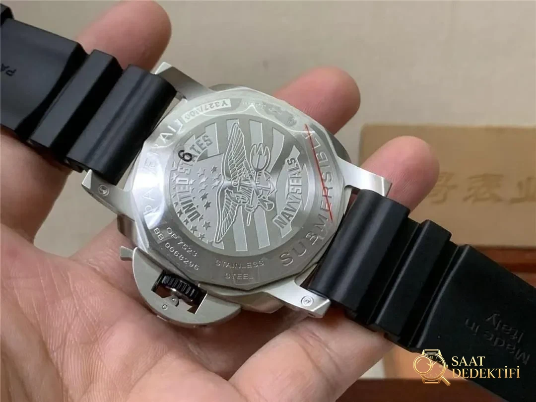 VS/SBF Factory Panerai 1323 Limited Edition Gerçek Çekim Kısa İnceleme - Klips Kilidi ve Lazer Damgalar