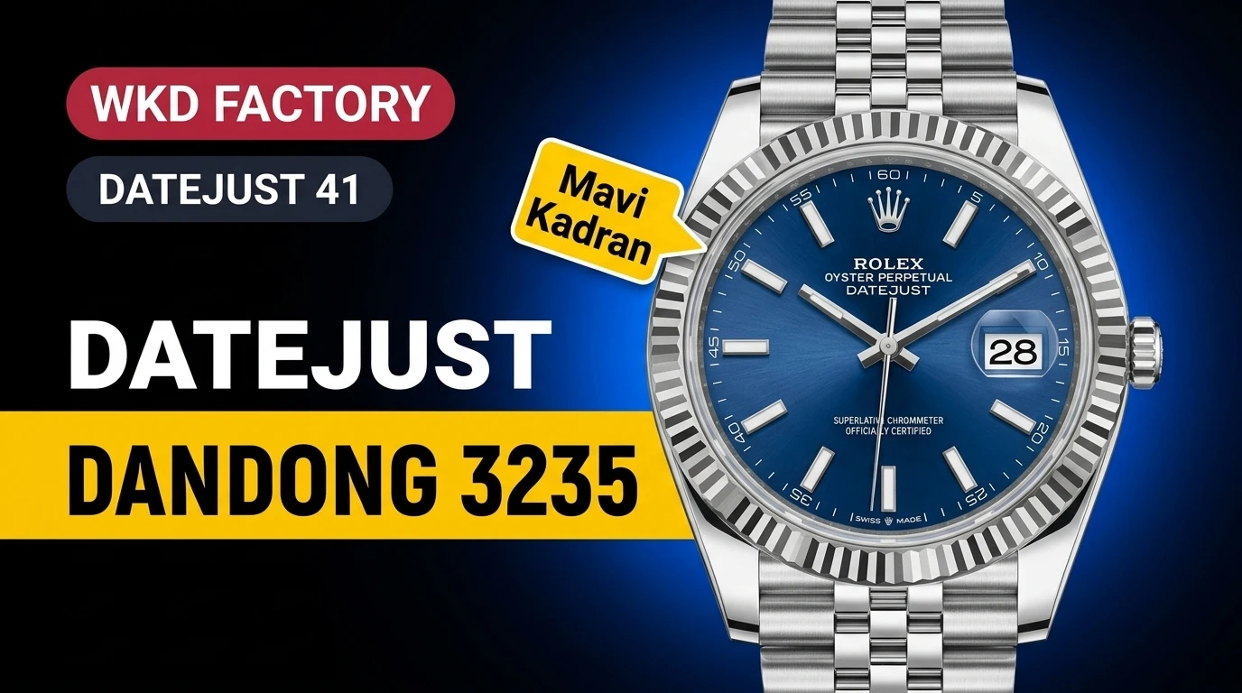 WKD Factory Rolex Datejust 41 Bewertung: Kartenloses Kaliber 3235 Super Clone