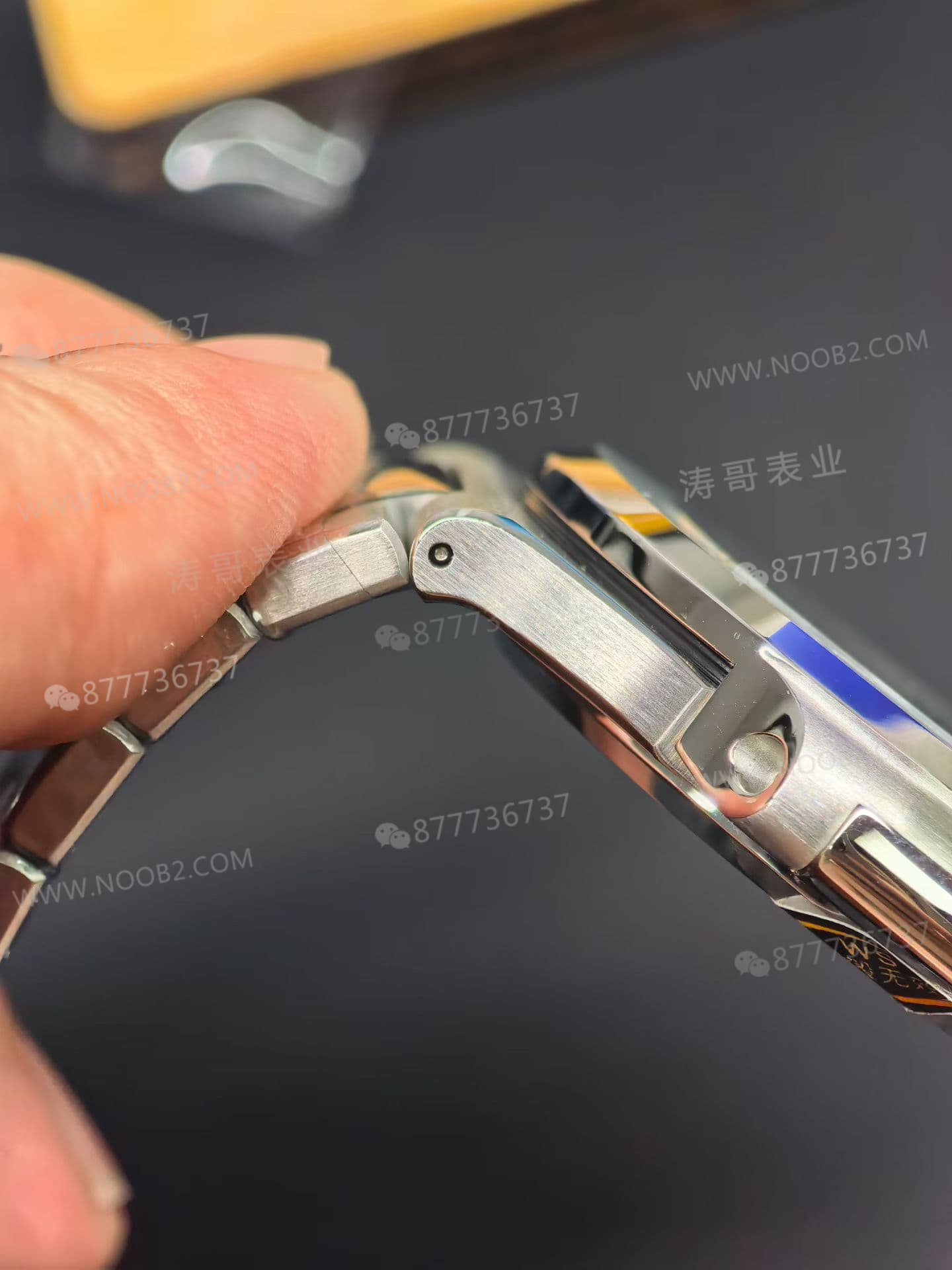 WS Factory tam modifiyeli Patek Philippe Nautilus 5712 SW kadranı, dolu orta aks, mat yüzeyli mooniphase kadranı ile bir çırpıda hedefe ulaşıyor mu? — 15. fotoğraf