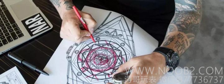 WWF Factory Hublot Big Bang Sang Bleu Tattoo İncelemesi: Sektördeki ilk gerçek titanyum SangBleu saati — 3. fotoğraf