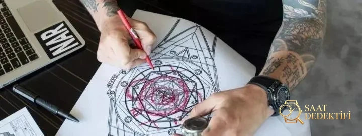 WWF Factory Hublot Big Bang Sang Bleu Tattoo İncelemesi: Sektördeki ilk gerçek titanyum SangBleu saati - Kasa Profili ve Kurma Kolu İncelemesi