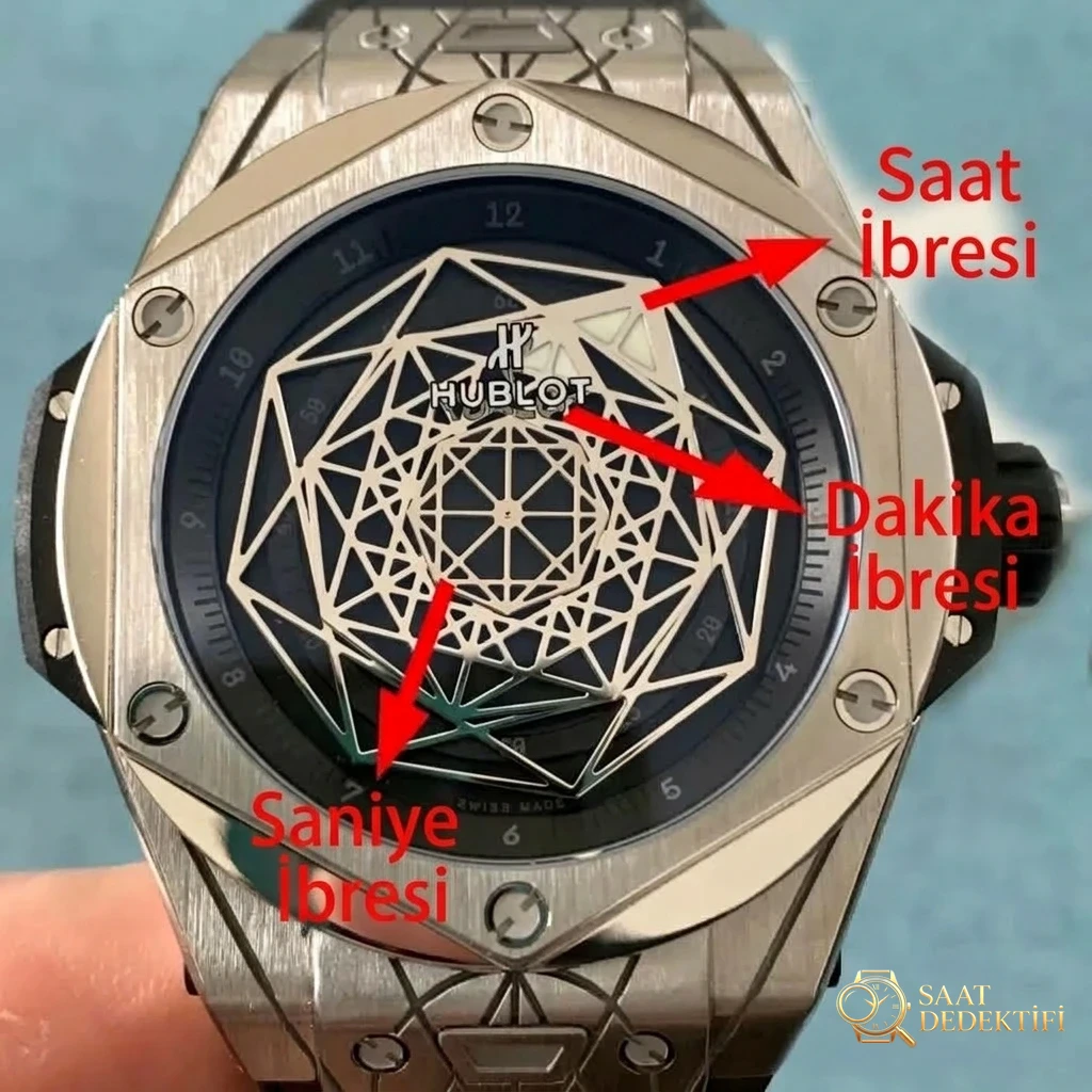 WWF Factory Hublot Big Bang Sang Bleu Tattoo İncelemesi: Sektördeki ilk gerçek titanyum SangBleu saati - Kasa Ağırlık ve Denge Orantısı