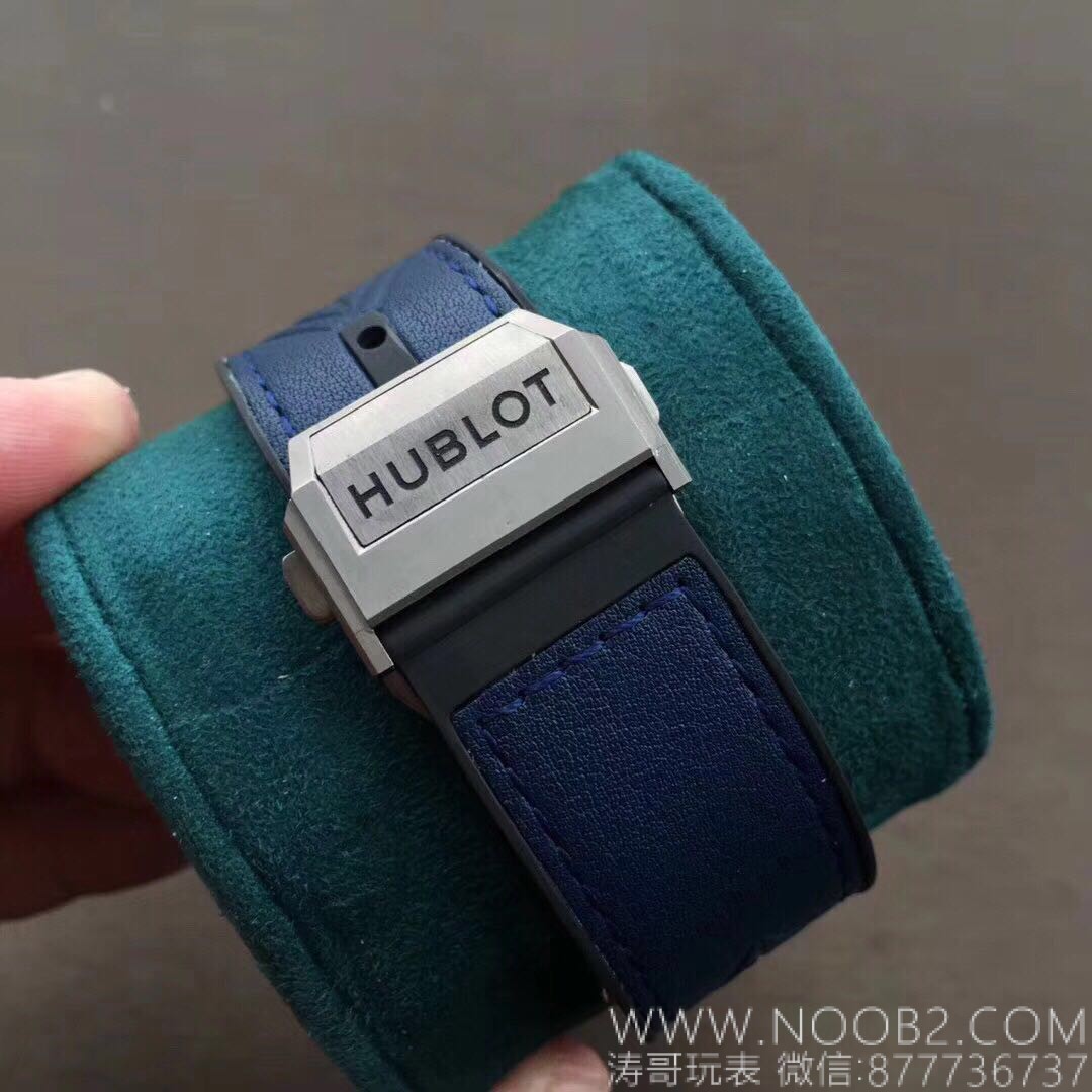 WWF Factory Hublot Big Bang Sang Bleu Tattoo İncelemesi: Sektördeki ilk gerçek titanyum SangBleu saati — 45. fotoğraf