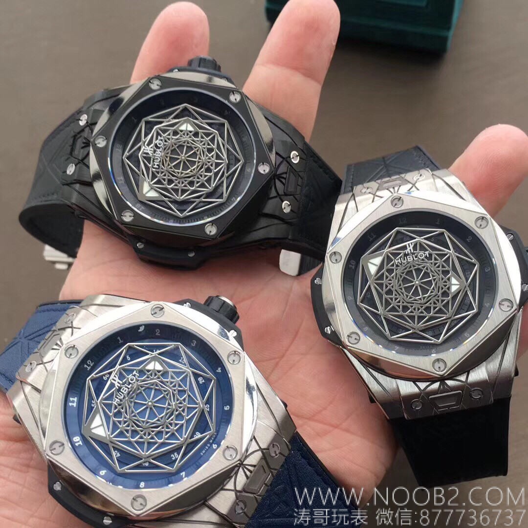 WWF Factory Hublot Big Bang Sang Bleu Tattoo İncelemesi: Sektördeki ilk gerçek titanyum SangBleu saati — 48. fotoğraf
