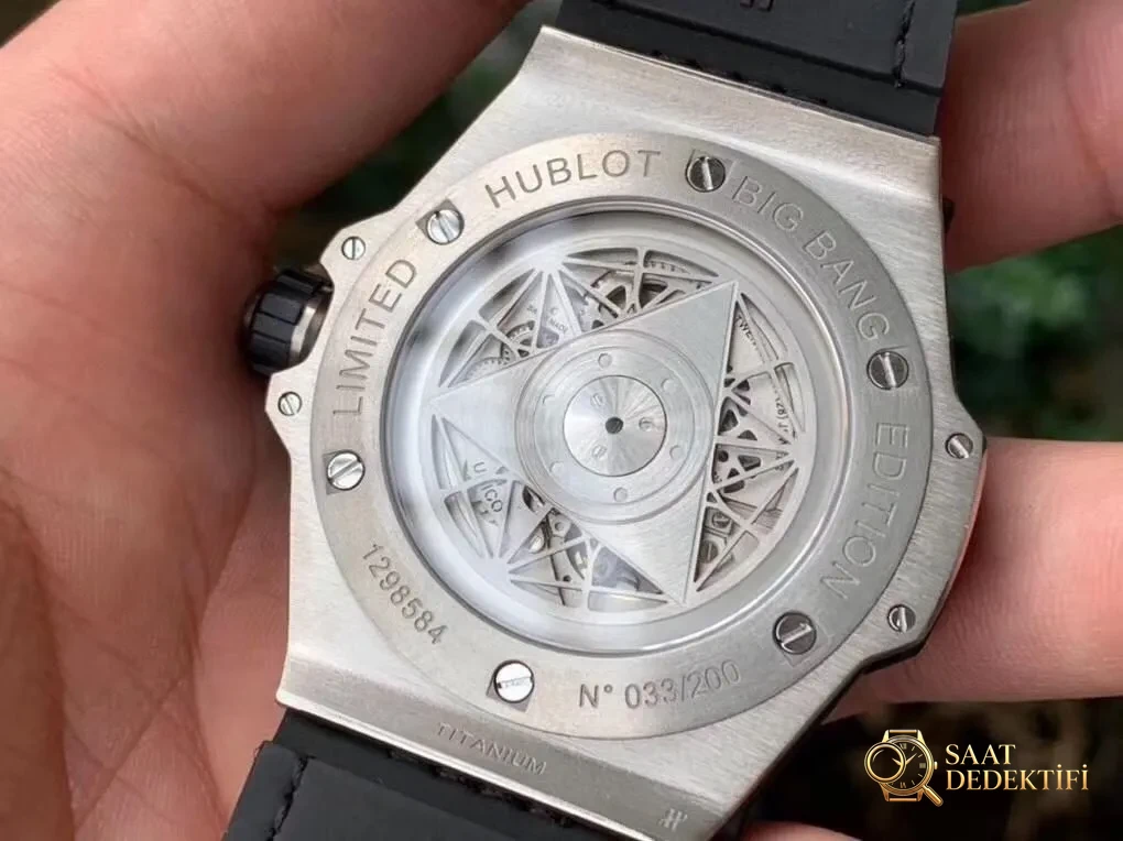 WWF Factory Hublot BIG BANG Tattoo işçiliği nasıl? İlk bakışta replika olduğu belli oluyor mu? - Makro Kadran ve İndeks İşçiliği