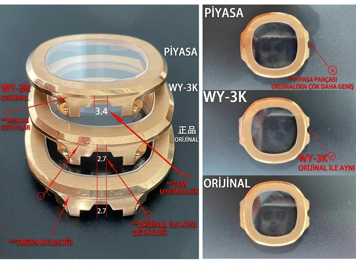 WY-3K Factory Patek Philippe Nautilus – verbessertes Originalwerk, geräuschlose und gravierte Version – Clip-Verschluss und Laserstempel