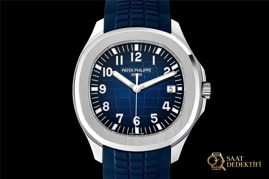 WY-3K Patek Philippe 5168 Degrade Mavi El Bombası 42 mm 324SC Tek Parça Mekanizma - Kadran Detayı ve Bezel İşçiliği