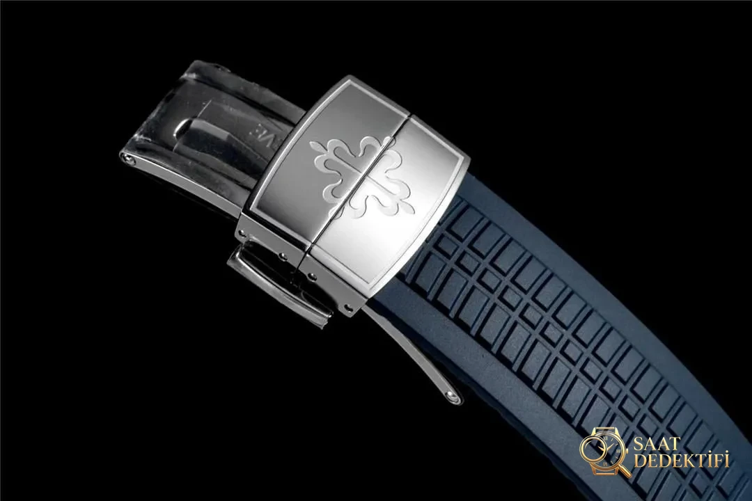 WY-3K Patek Philippe 5168 Degrade Mavi El Bombası 42 mm 324SC Tek Parça Mekanizma - Fosfor ve Super-LumiNova Gece Görünümü