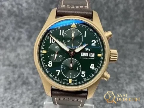 Replika IWC Pilot Kronograf Bronz