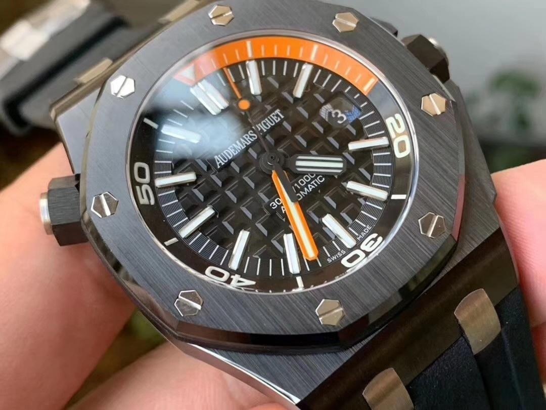 XF Factory Audemars Piguet 15707 seramik saat V2 versiyonu hâlâ ilk bakışta replika belli oluyor mu? — 11. fotoğraf