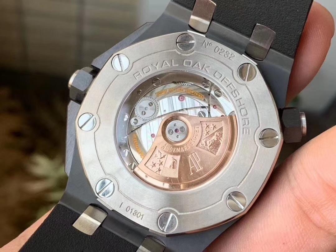 XF Factory Audemars Piguet 15707 seramik saat V2 versiyonu hâlâ ilk bakışta replika belli oluyor mu? — 15. fotoğraf