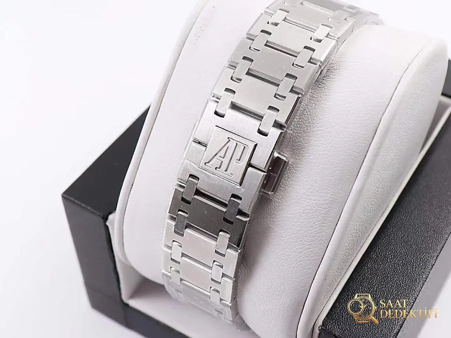 XF Factory Audemars Piguet Royal Oak 15202ST şampanya altın kadranlı saat detaylı inceleme - Bilekte Duruş ve Kasa Orantısı