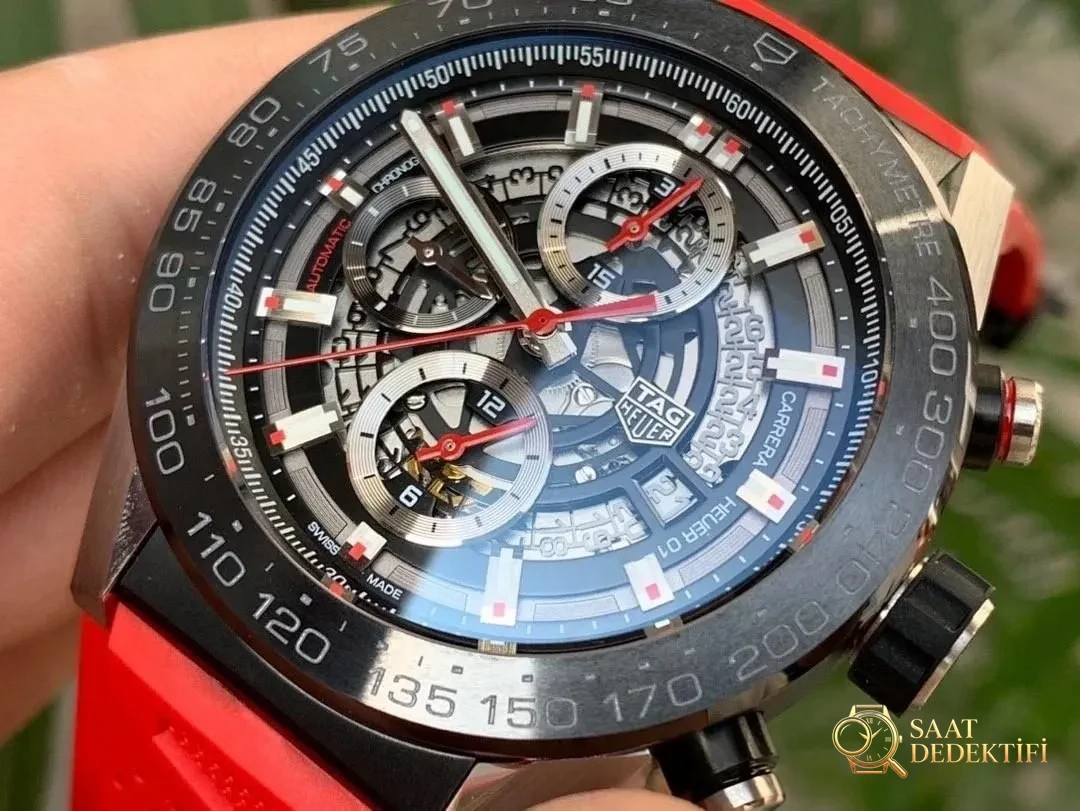 XF Factory TAG Heuer Carrera 01 Tam İskelet Kronograf Detaylı İnceleme - Bilekte Duruş ve Kasa Orantısı