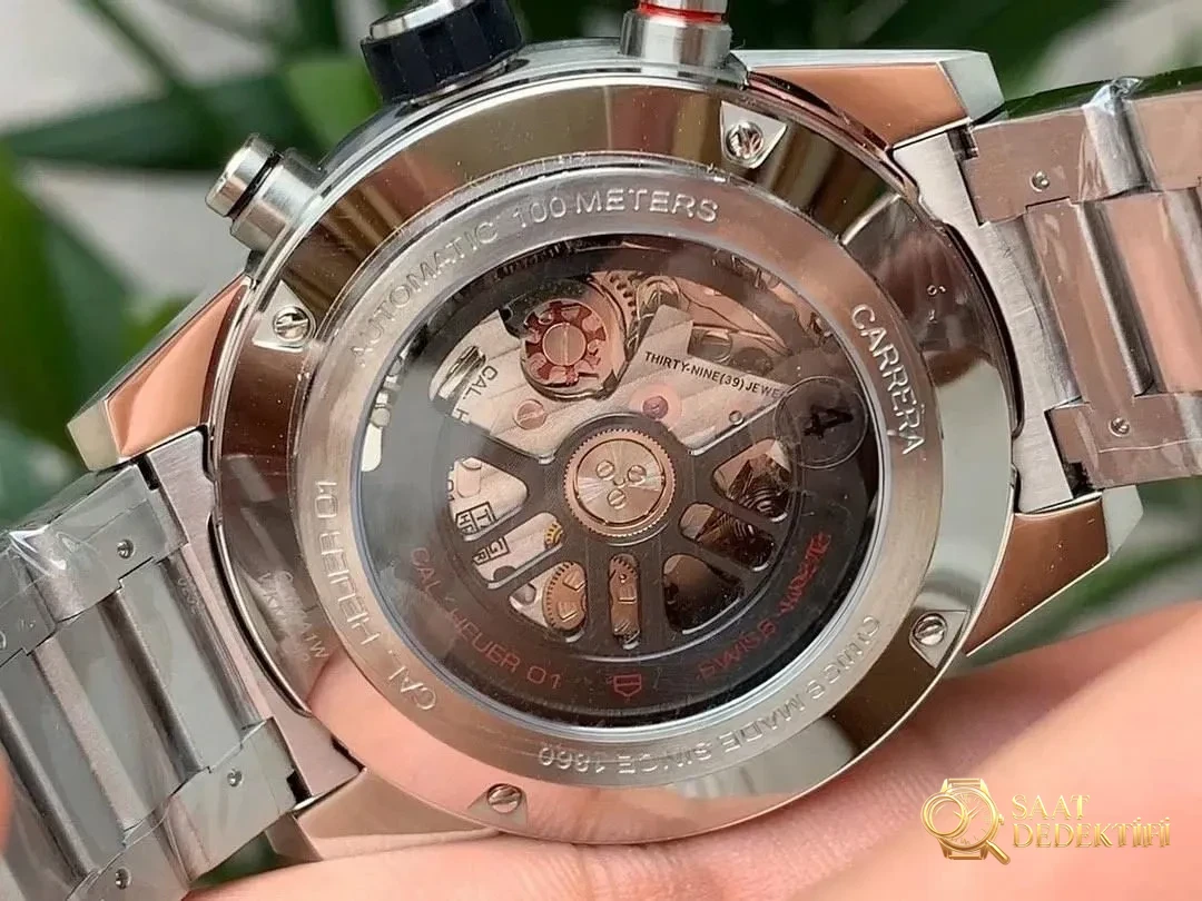 XF Factory TAG Heuer Carrera 01 Tam İskelet Kronograf Detaylı İnceleme - Kadran İbreleri ve Saniye Akışı