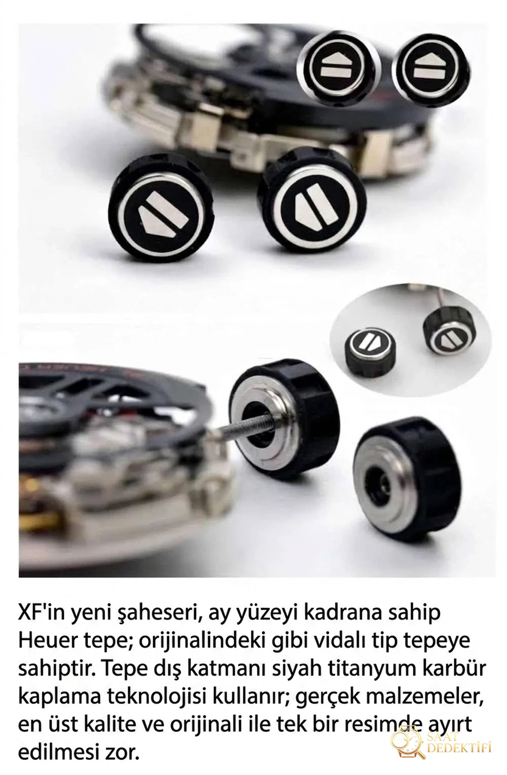XF Factory TAG Heuer Carrera Ay Yüzeyi derinlemesine inceleme - XF