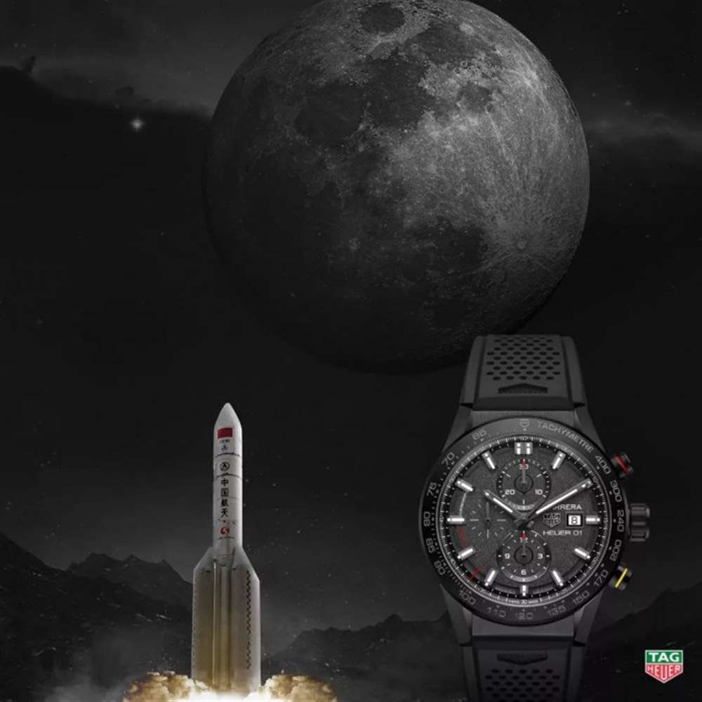 XF Factory TAG Heuer Carrera Ay Yüzeyi Heuer 01 CLEP özel modeli tanıtıldı — 4. fotoğraf