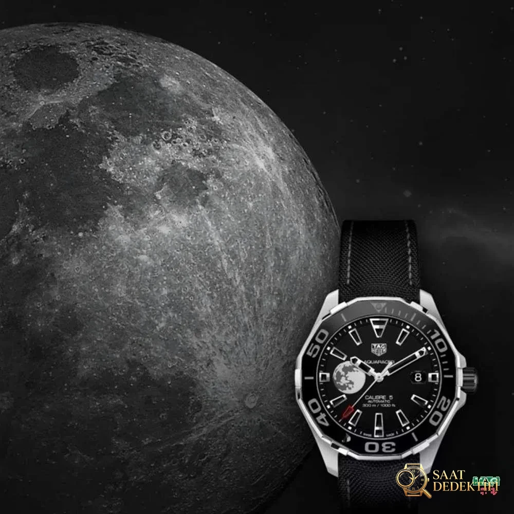 XF Factory TAG Heuer Carrera Ay Yüzeyi Heuer 01 CLEP özel modeli tanıtıldı - Bilezik, Toka ve Klips Mekanizması