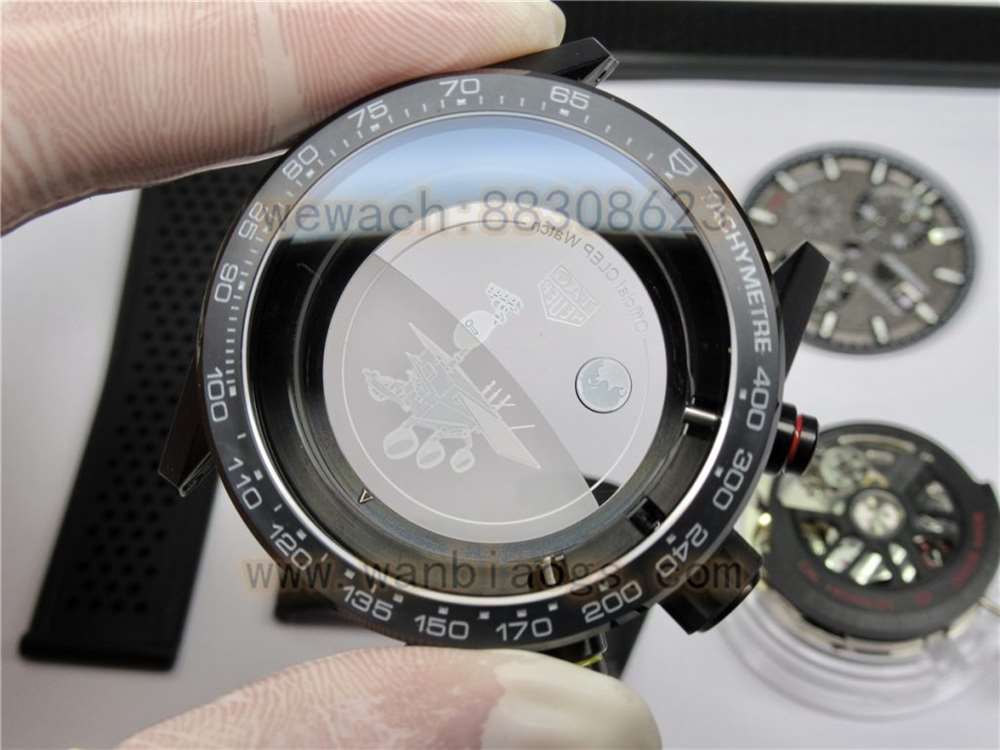 XF Factory TAG Heuer Carrera Ay Yüzeyi Heuer 01 CLEP özel modeli tanıtıldı — 7. fotoğraf